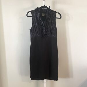 Taylor Ruffled Sleeveless Dress